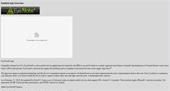 Desktop Screenshot of eyenote.gov
